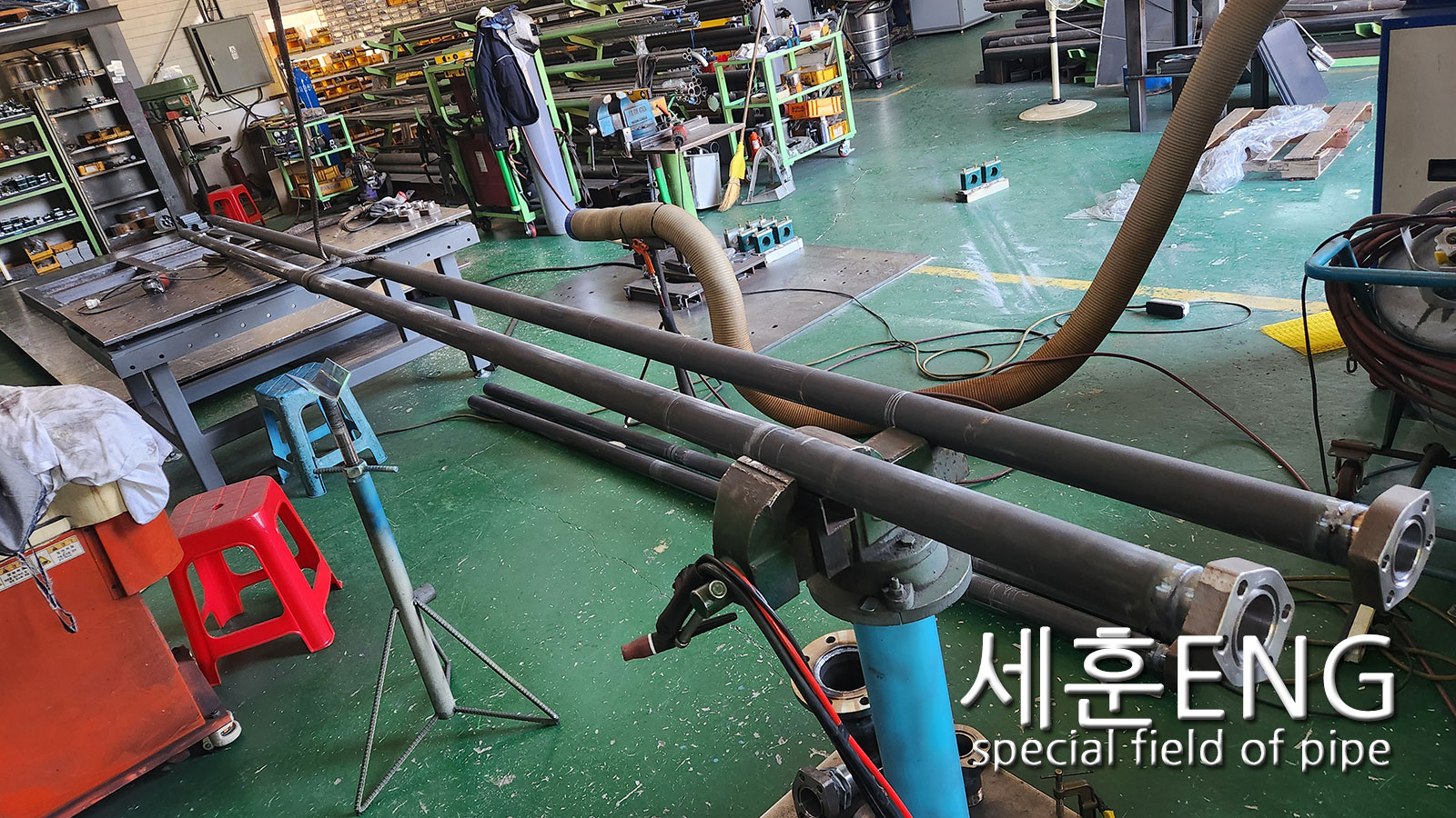 칠라배관 스풀제작건 (산업기계배관, 기계배관, 티그용접, 알곤용접, 파이프밴딩, 밴딩, 유압배관)